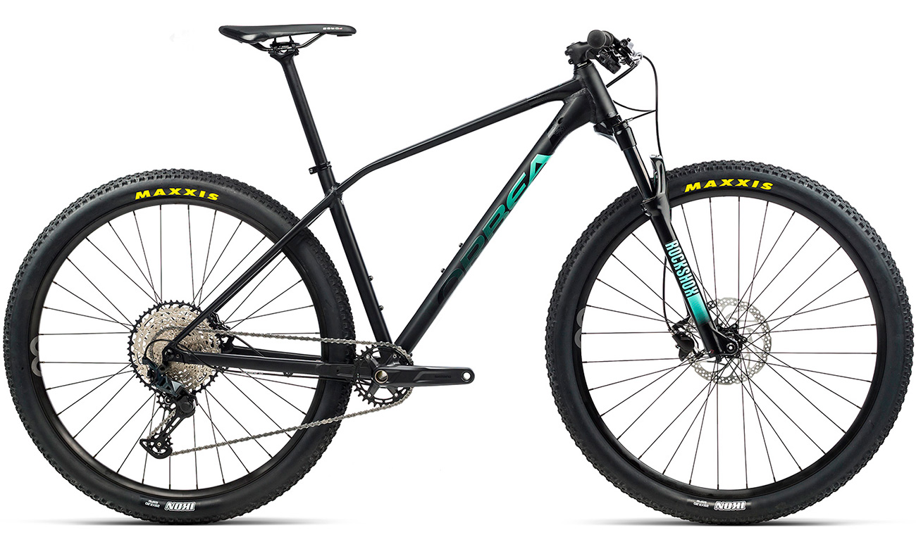 Фотография Велосипед Orbea Alma H20 29" 2021, размер L, Черно-зеленый 